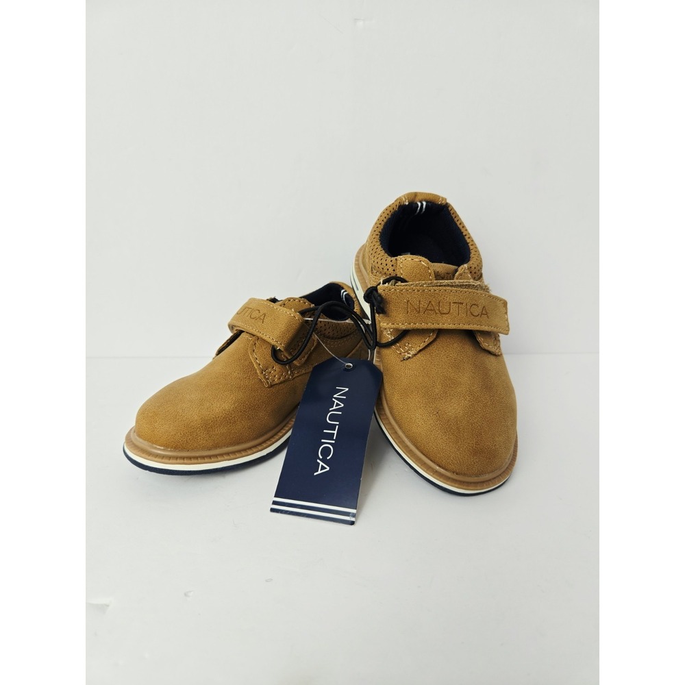 Nautica Toddler Shoes‎ sz 5 tan Madaket 2 NWT